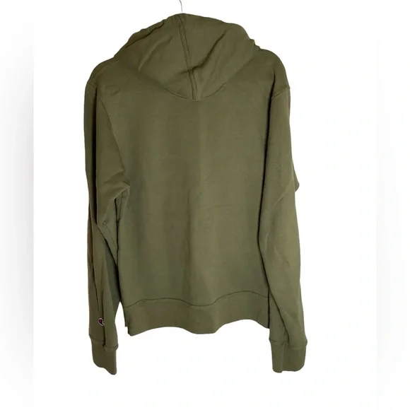 Champion Mens Hoodie, Powerblend, Fleece Striped Sweatshirt - Picture 2 of 2